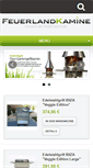 Mobile Screenshot of feuerlandkamine.de